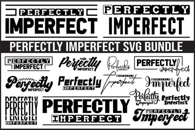 Perfectly Imperfect SVG Bundle, Christian SVG SVG orpitasn 