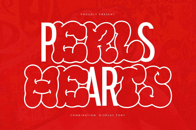Perls Hearts Typeface Font Storytype Studio 