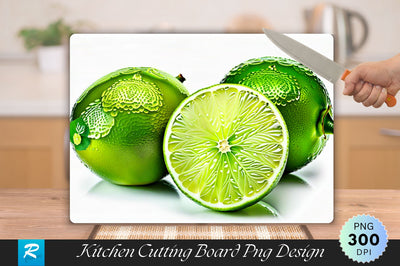 Persian Limes Cutting Board Sublimation Regulrcrative 