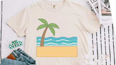 Personalizable Beach Vacation Sticker SVG | Custom Family Trip Design | Summer Sticker Cut File | Cricut Silhouette Ready SVG So Fontsy VIP Design Shop 