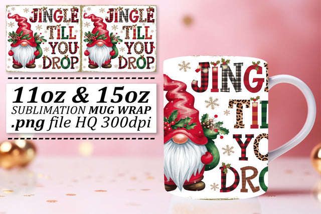 personalize your gifts! , Unique mug wrap templates, Gnomes Sublimation afrosvg 