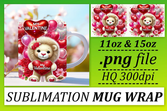 personalize your gifts! , Unique mug wrap templates, Valentines Sublimation afrosvg 