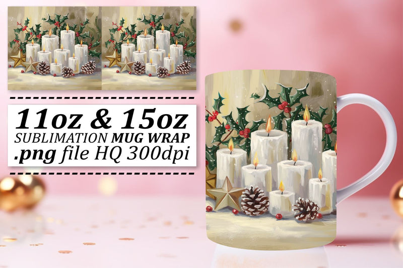 personalize your mugs! , Sublimation-ready designs, Christmas Sublimation afrosvg 