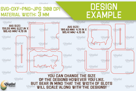 Personalized Baby Photo Frame Laser Cut. Kids Frame SVG SVG Evgenyia Guschina 