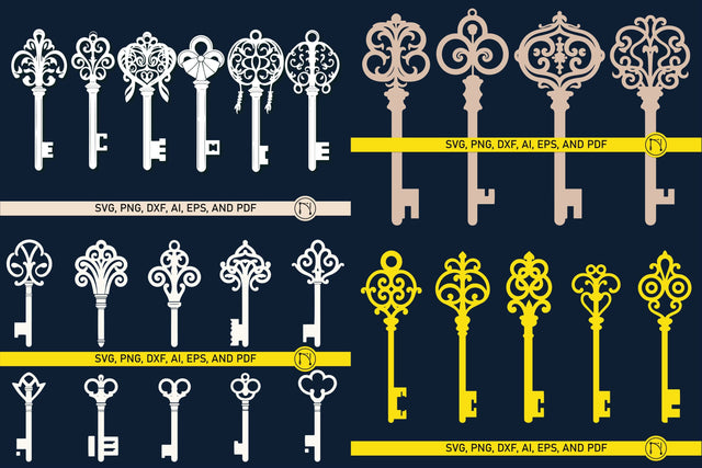 Personalized Christmas Key SVG Bundle SVG MD JOYNAL ABDIN 