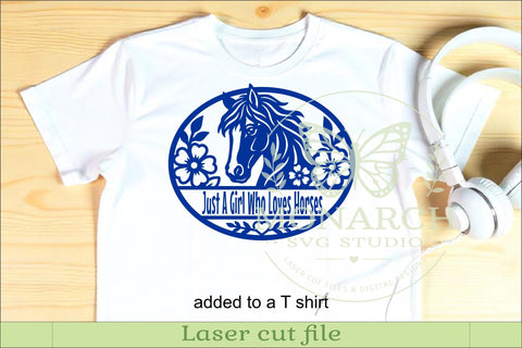 Personalized Floral Horse Name Sign SVG, Custom Stable Decor SVG APInspireddesigns 