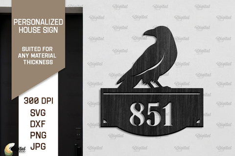 Personalized House Signs Laser Cut Bundle. Home Decor SVG SVG Evgenyia Guschina 