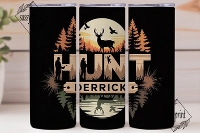 Personalized Hunting 20oz Tumbler Sublimation sassyprint 