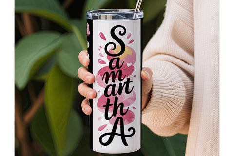 Personalized Nurse 20oz Tumbler Wrap Sublimation DesignSVG 