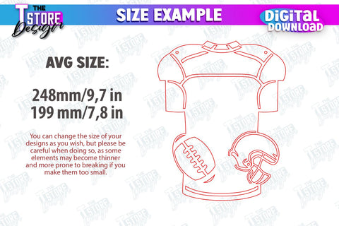 Personalized Sports Decor Laser Cut Bundle | Personal Sports Wall Sign | Wall Décor | CNC Files SVG The T Store Design 