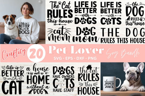 Pet Lovers SVG Bundle SVG Designangry 