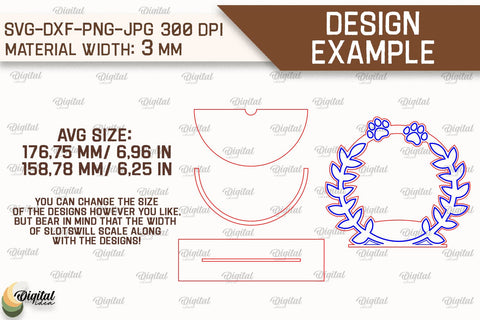 Pet Memorial Frames Laser Cut Bundle. Personalized Frames SVG SVG Evgenyia Guschina 