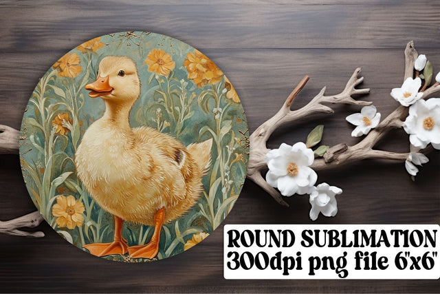 Petal and Animal Patterned Round Ornaments Sublimation afrosvg 