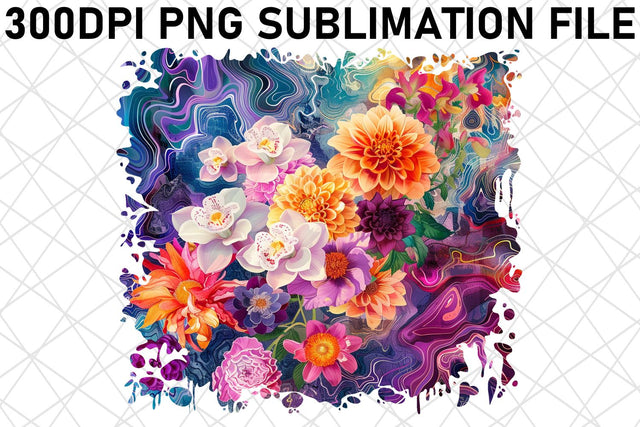 Petal Parade tshirt Decoration Vibrant Color Sublimation afrosvg 