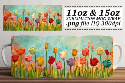 Petal Perfection Cup Charm - Spring's Sublimation Joy Sublimation afrosvg 