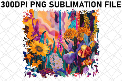 Petal Precision Sublimation Vibrant Color Sublimation afrosvg 
