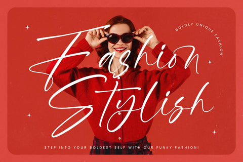 Petalik Glisten - Modern Script Font Font Letterena Studios 