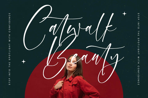 Petalika Natalins - Modern Handwritten Script Font Letterena Studios 