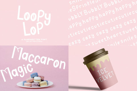 Petals & Pen Strokes – Handwritten + Wreath Monogram Bundle Font Dm Letter Studio 