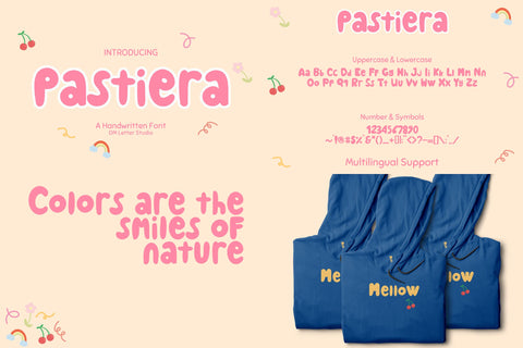 Petals & Pen Strokes – Handwritten + Wreath Monogram Bundle Font Dm Letter Studio 