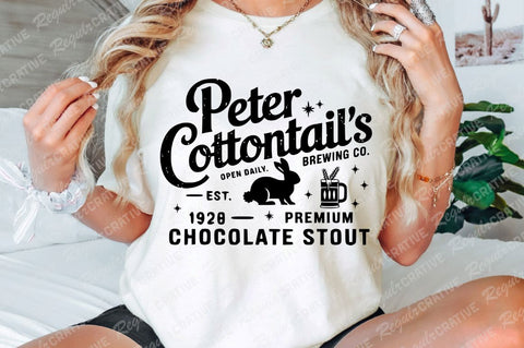 Peter Cottontail's Brewing Co SVG Design SVG Regulrcrative 