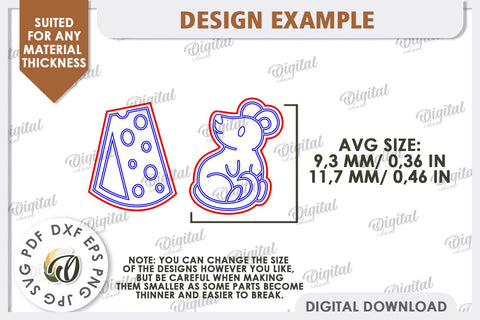 Pets Earrings Laser Cut Bundle. Animals Earrings SVG SVG Evgenyia Guschina 