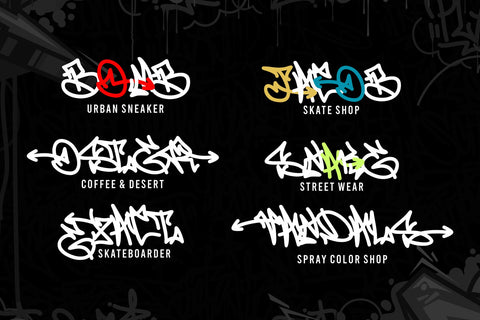 Phantom Urbanism - Monoline Arrow Graffiti Font Mozzatype 