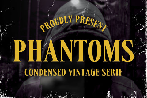 Phantoms Vintage Serif Font studioalmeera 