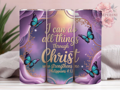 Philippians 413 20oz Tumbler, Bible Verse, Christian Faith, Scripture Design, Religious Theme, 20oz Wrap, PNG File Sublimation Li Zamperini 