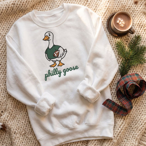 Philly Goose Embroidery Design – Cute Football Goose Philadelphia Game Day Machine Embroidery File, Football Fan Sweatshirt Design Embroidery/Applique DESIGNS PatternFeed8 