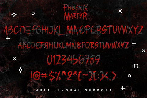 Phoenix Martyr Font Dm Letter Studio 