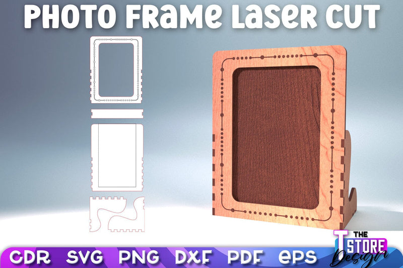 Photo Frame Laser Cut | Home Laser Cut Design | Family Design | CNC ...