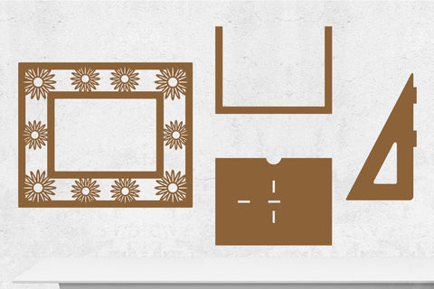 Photo Frames Cut Files | Laser Cut Files SVG zafrans studio 
