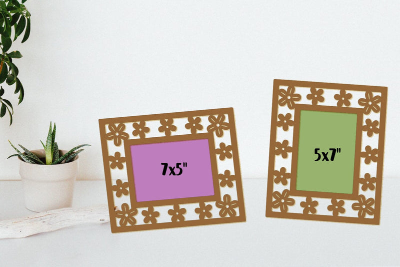 Photo Frames Cut Files | Laser Cut Files - So Fontsy