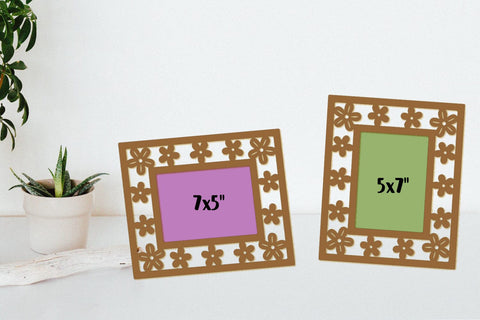 Photo Frames Cut Files | Laser Cut Files SVG zafrans studio 