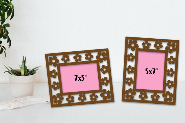 Photo Frames Cut Files | Laser Cut Files SVG zafrans studio 