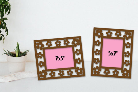 Photo Frames Cut Files | Laser Cut Files SVG zafrans studio 