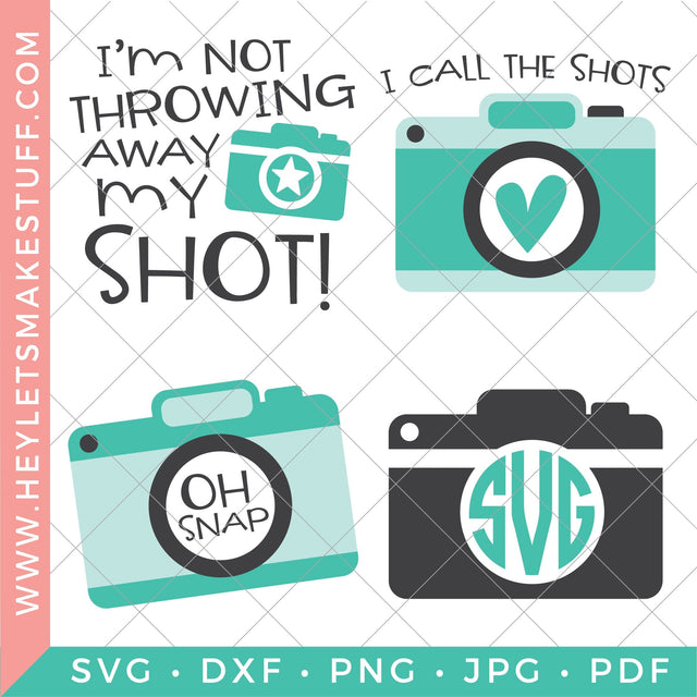 Photography Bundle SVG Hey Let's Make Stuff 