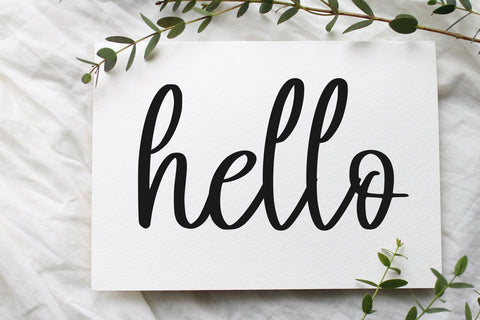 Photography Font Chamsae Studio 