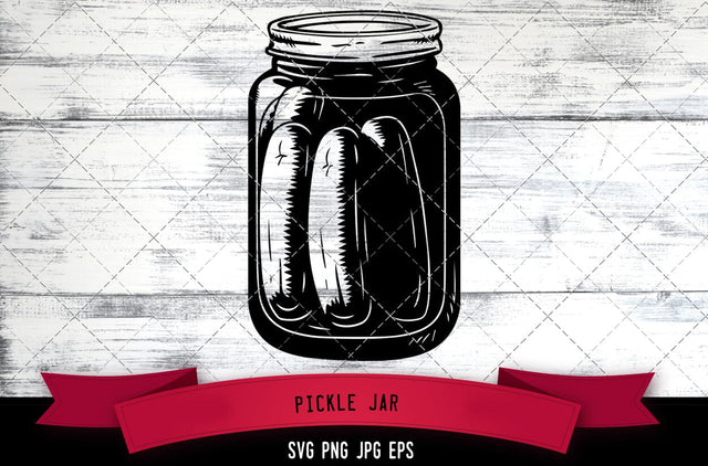 Pickle Jar SVG, Pickles SVG SVG Loveleen Kaur 