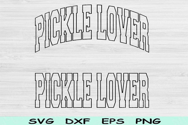 Pickle Lover Svg Cut Files, Pickle Lover Png, Canning Season Svg Files For Cricut Pickle Svg, Pickle Lover Shirt Sublimation Digital Design SVG TiffsCraftyCreations 
