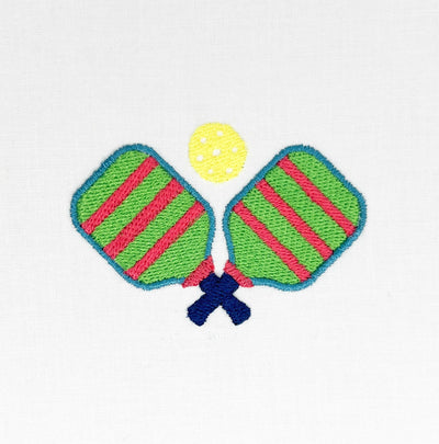 Pickleball Embroidery Design Embroidery/Applique DESIGNS Creatively Embroidery 