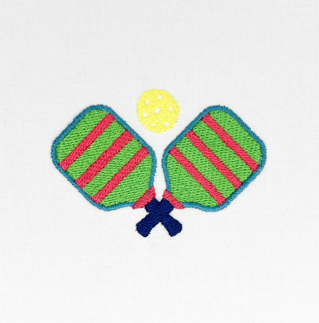 Pickleball Embroidery Design Embroidery/Applique DESIGNS Creatively Embroidery 