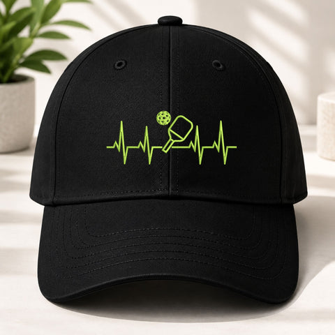 Pickleball Heartbeat Machine Embroidery Design – Pickleball Paddle ECG Embroidery File, Sports Lover Gift Design Embroidery/Applique DESIGNS PatternFeed8 