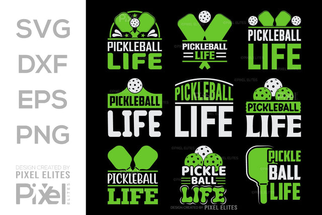 Pickleball Life SVG Pickleball Game Bundle Pickleball Quote Design PET 00513 SVG ETC Craft 