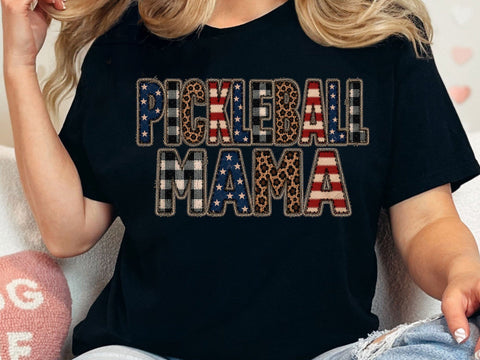 Pickleball Mama PNG Patriotic Sports Art SVG artprintfile 
