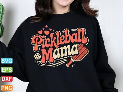 Pickleball Mama SVG, Sports Cut Files (Digital Download) SVG artprintfile 