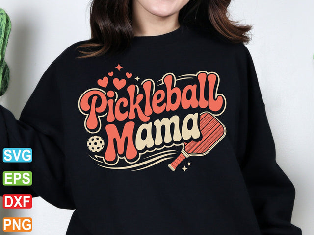 Pickleball Mama SVG, Sports Cut Files (Digital Download) SVG artprintfile 