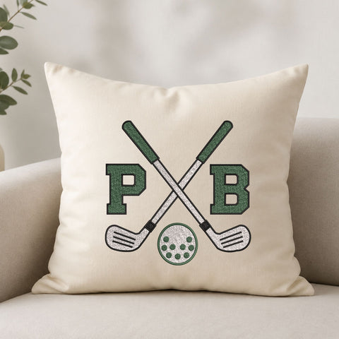 Pickleball Monogram Machine Embroidery Design – Crossed Paddles Ball Sports Initial Design Embroidery/Applique DESIGNS PatternFeed8 
