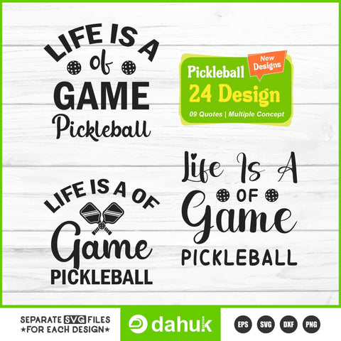 Pickleball SVG Bundle, Pickleball svg, Pickleball Cricut Files, Pickleball Tshirt Design, Pickleball Cut files, Pickleball png, Pickleball svg design, Pickleball cutting file SVG dahukdesign 
